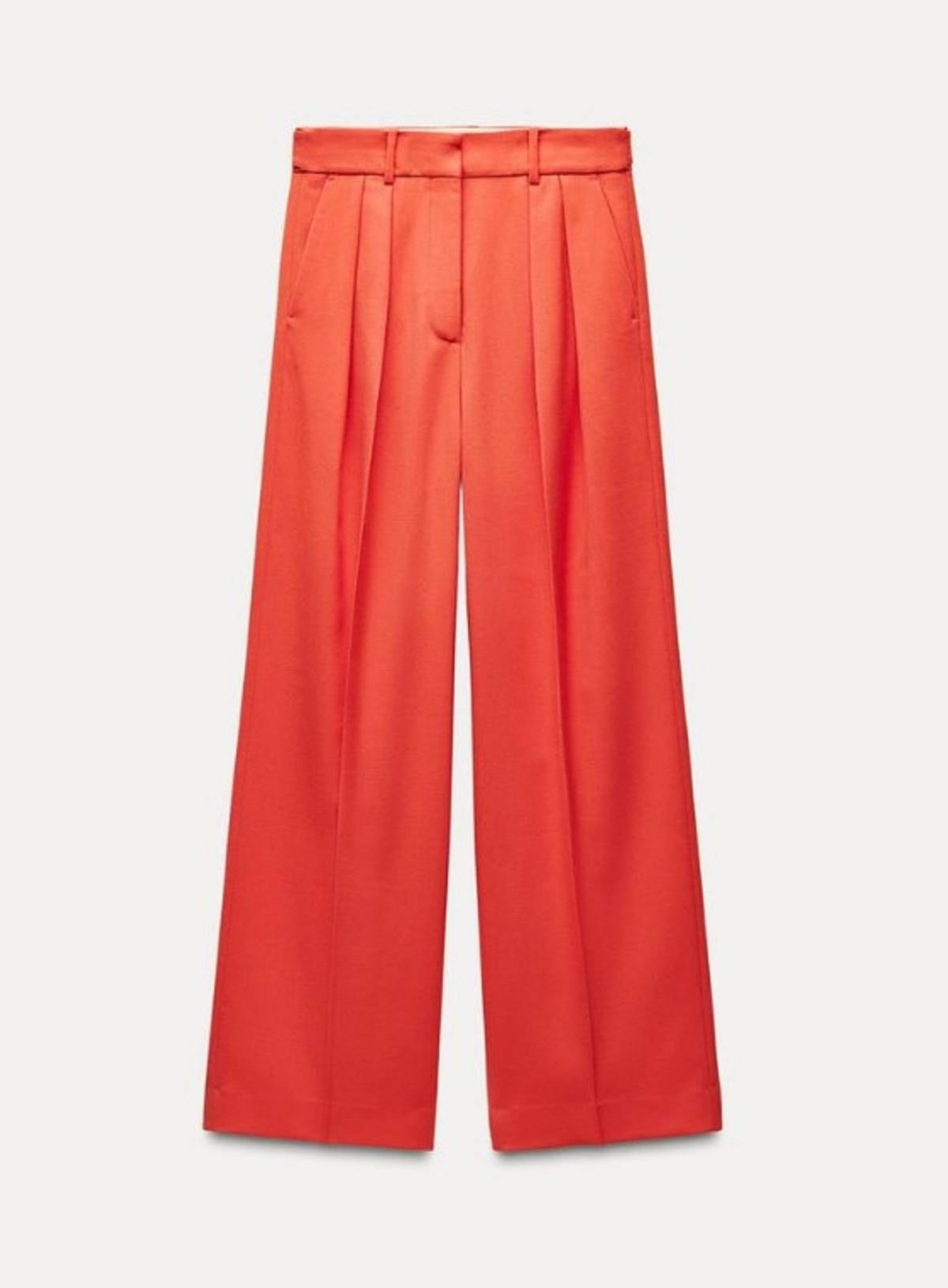 παντελόνι πορτοκαλί zara