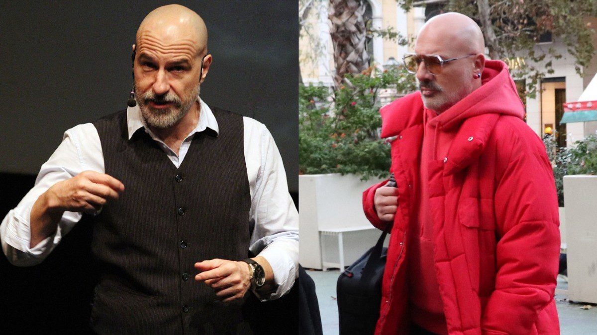 Ο Σίλας Σεραφείμ και ο Νίκος Μουτσινας.