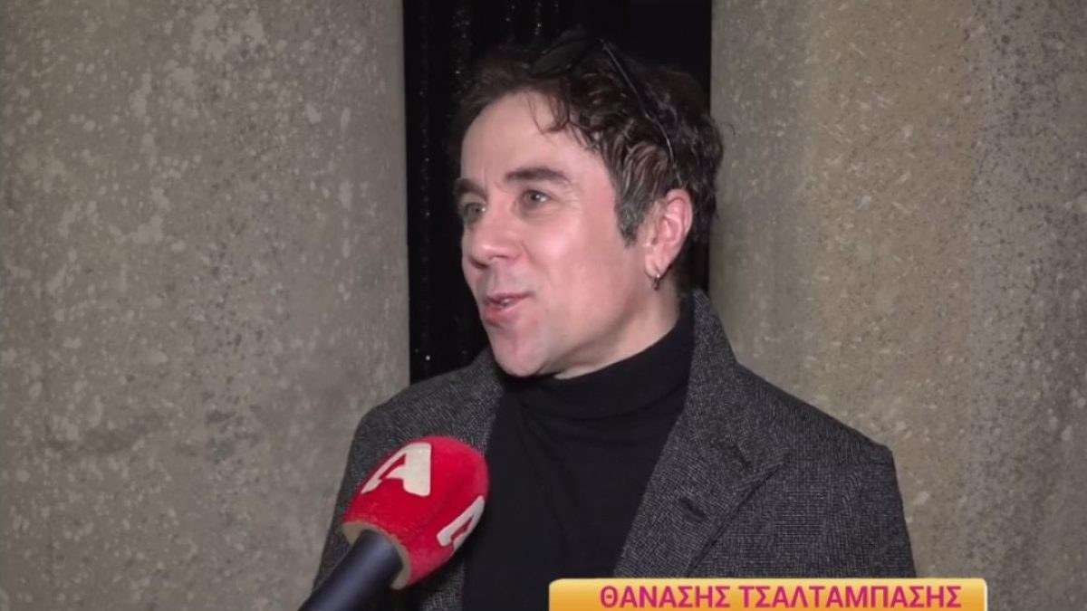 Ο Θανάσης Τσαλταμπάσης στην κάμερα του Happy Day
