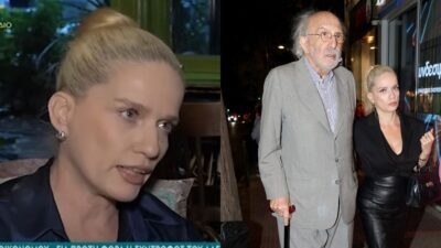 Η Τζένη Οικονόμου και ο Αλέξανδρος Λυκουρέζος