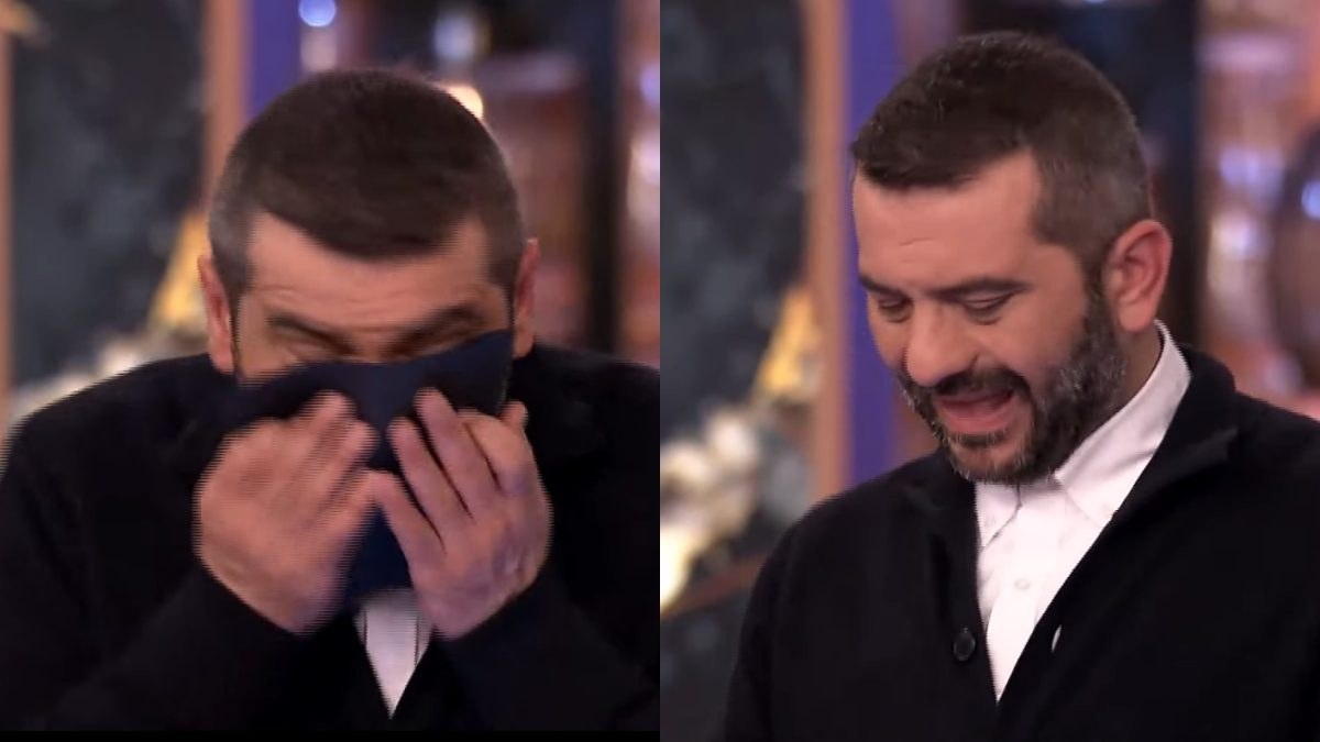 Κουτσόπουλος φτύνει φαγητό MasterChef