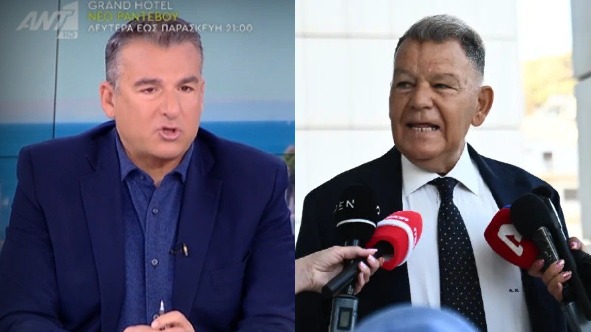 Ο Γιώργος Λιάγκας στον αέρα του αντ1