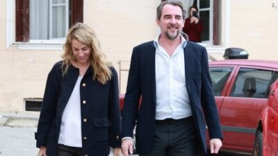 Η Βαρδινογιάννη με τον Νικόλαο Ντε Γκρες