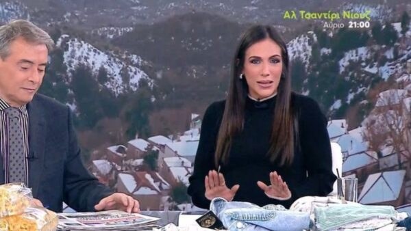 Η Ανθή Βούλγαρη στην εκπομπή The 2night show