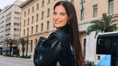 Η Χριστίνα Μπόμπα σε ταξίδι στο εξωτερικό