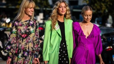 To χρώμα της άνοιξης στο street style