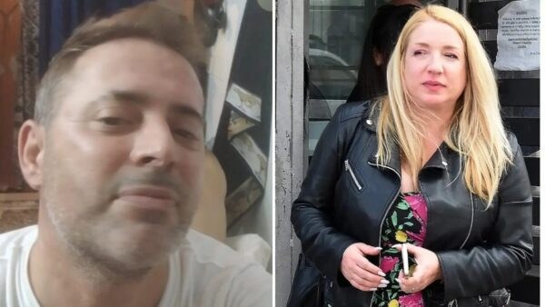 Ο Βασίλης Δημάκης και η Ερασμία Μάνου