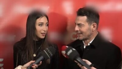 Η Δήμητρα Βαμβακούση και ο Γιώργος Αγγελόπουλος στο Happy Day