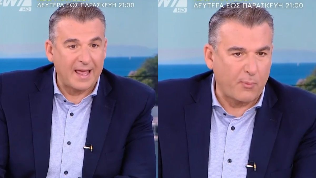 Ο Γιώργος Λιάγκας έξαλλος στο Πρωινό