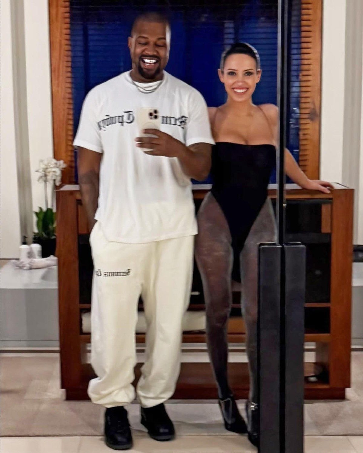 O Kanye West και η Bianca Sensori