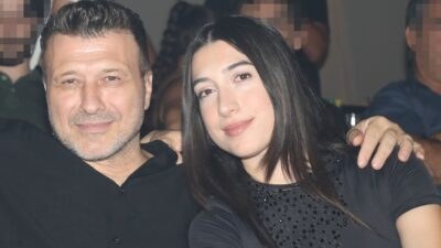 Ο Γιάννης Πλούταρχος με την κόρη του Κατερίνα