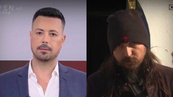 Ο Πέτρος Κουσουλός με τον Ιεορμόναχο Χερουβείμ