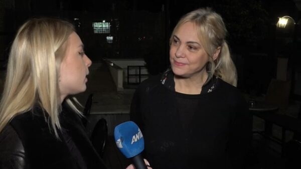Η Λίνα Σακκά στην κάμερα του Πρωινού
