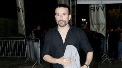 Ο Παναγιώτης Ραφαηλίδης σε δημόσια έξοδό του.