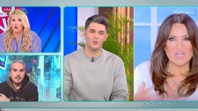 Η Πετρογιάννη στο Πρωινό να μιλάει για την Γερμανού