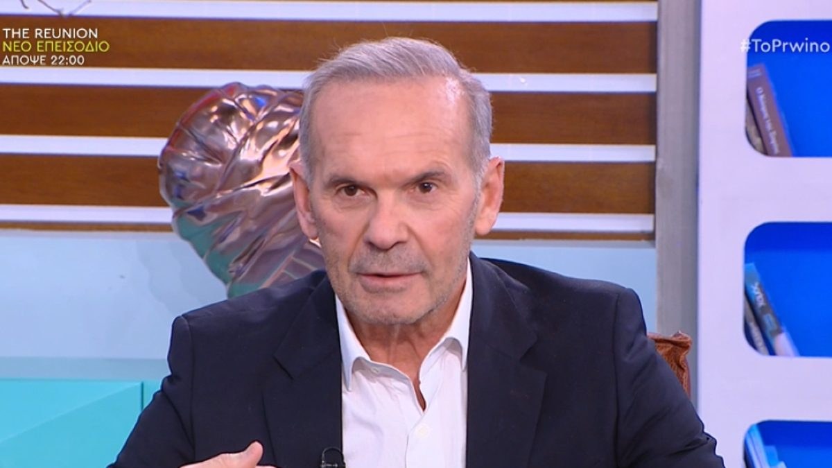 Ο Πέτρος Κωστόπουλος στο Πρωινό