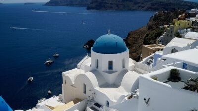 Η Σαντορίνη από ψηλά