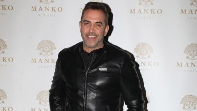 Ο Στέφανος Κωνσταντινίδης σε δημόσια έξοδό του.