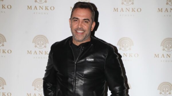 Ο Στέφανος Κωνσταντινίδης σε δημόσια έξοδό του.