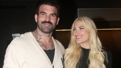 Τούνη Αλεξάνδρου σε παλιότερη δημόσια βραδινή έξοδό τους