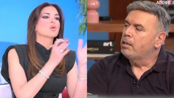 Η Σταματίνα Τσιμτσιλή και ο Μανώλης Λιδάκης