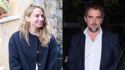 Η Βαρδινογιαννη με τον Ντε Γκρες στο pre wedding party