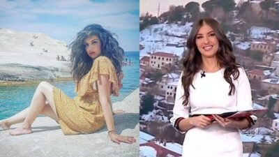 Η Βελίκα Καραβάλτσιου στο παρελθόν (αριστερά) και στο παρόν (δεξιά)