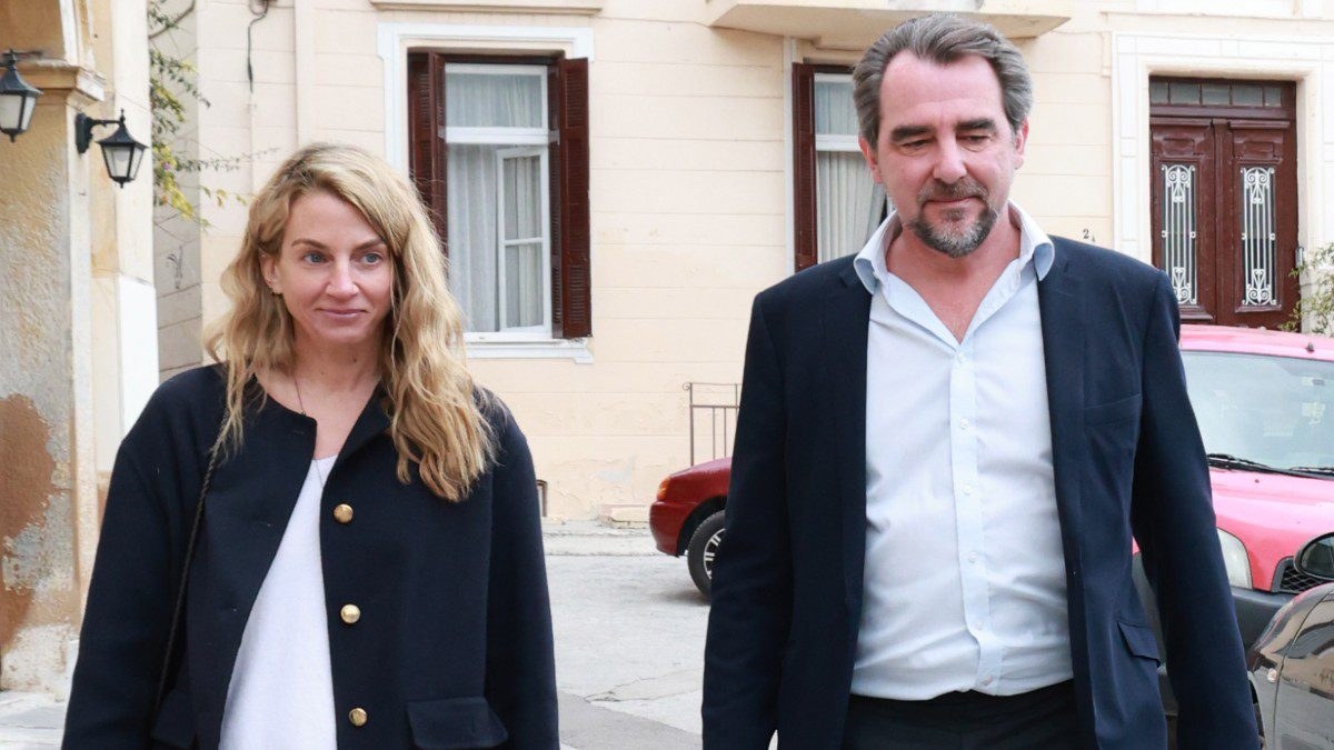 H Χρυσή Βαρδινογιάννη και ο Νικόλαος Ντε Γκρες στην Πλάκα