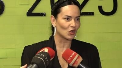 Η Ζενεβιέβ Μαζαρί στο Happy Day.