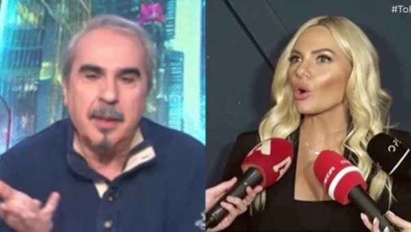 Ο Βαγγέλης Περρής μιλάει για την Μαλέσκου στο πλατό του ΑΝΤ1