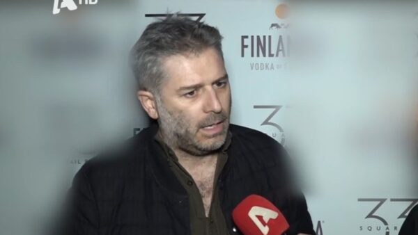 Ο Αλέξανδρος Μπουρδούμης στην κάμερα του alpha tv