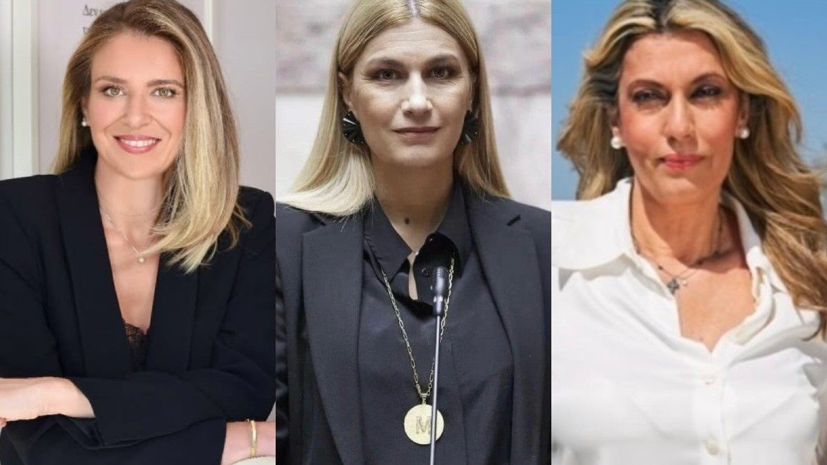 Η Άννα Ευθυμίου, η Σέβη Βελουδάκη και η Άννα Καραμανλή