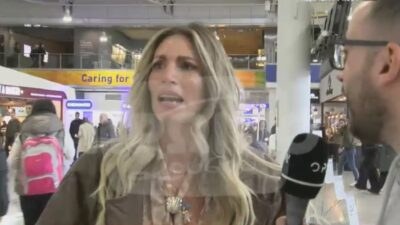 Η Αθηνά Οικονομάκου στην κάμερα της εκπομπής Πρωινό Σουσου