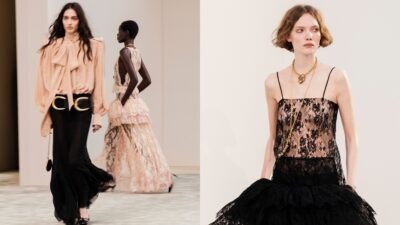 Μοντέλα από την εβδομάδα μόδας Chloé στο Παρίσι