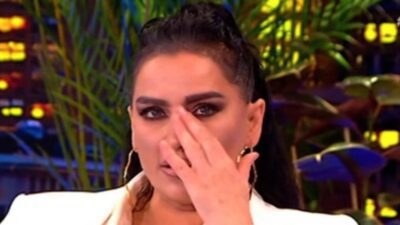 H Ειρήνη Μερκούρη στο πλατό της εκπομπής The 2night show