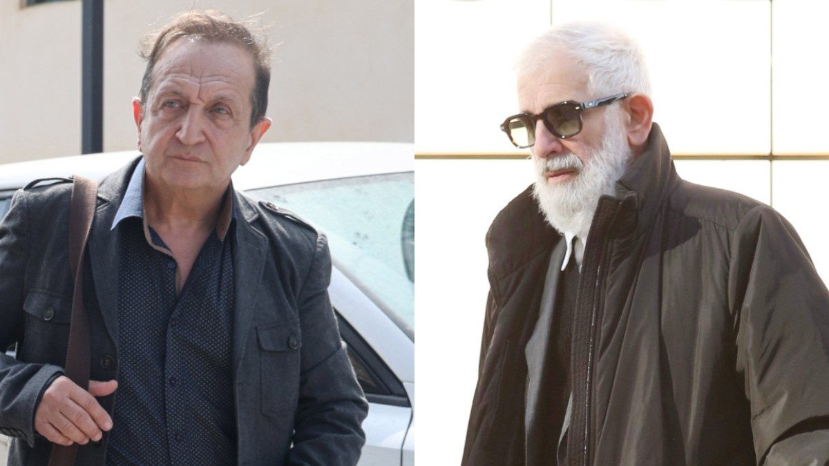 Ο Σπύρος Μπιμπίλας και ο Πέτρος Φιλιππίδης