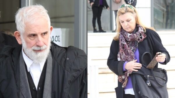 Ο Πέτρος Φιλιππίδης και η Ελπίδα Νίνου