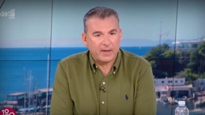 Ο Γιώργος Λιάγκας στο πλατό του Πρωινού