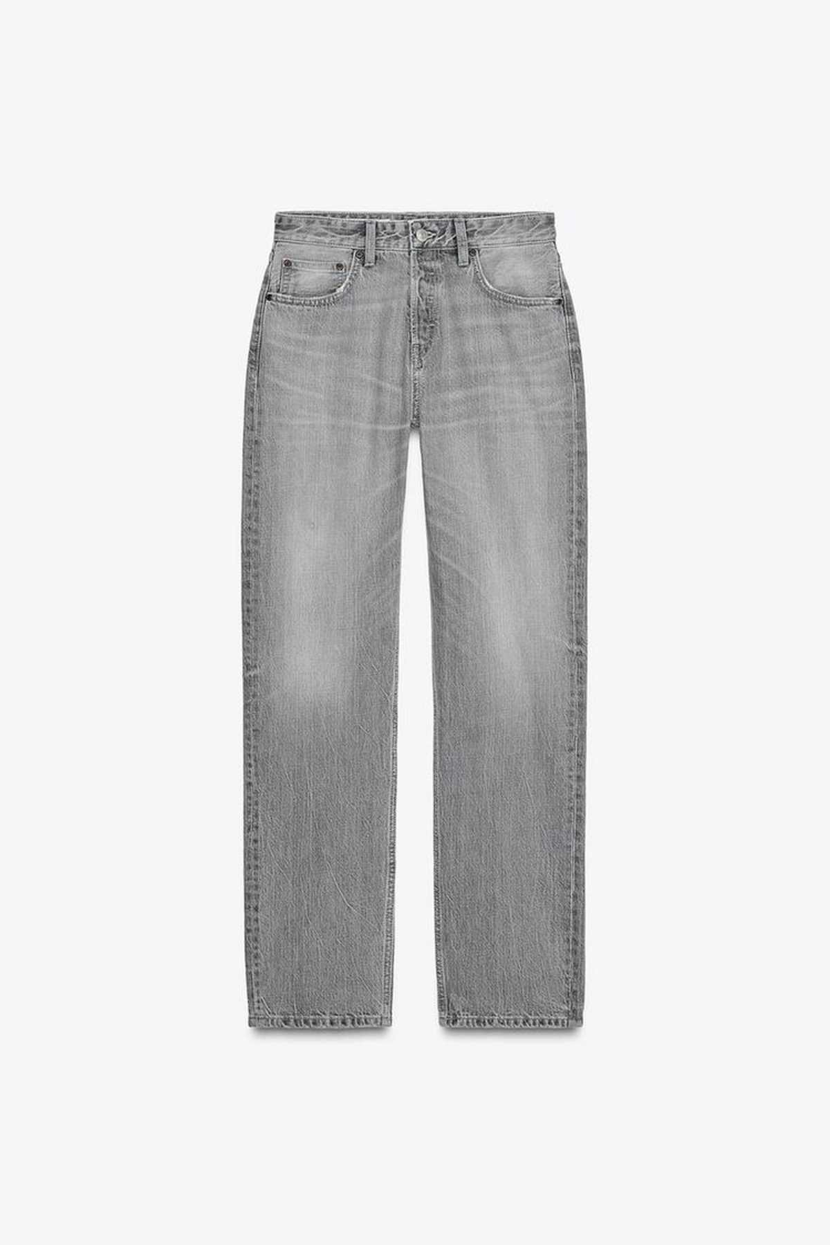 γκρι τζιν παντελόνι zara