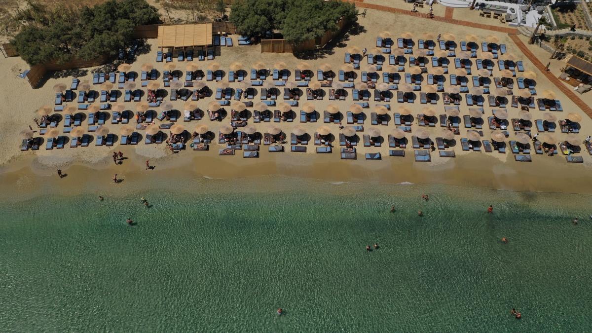 Παραλία καλό λιβάδι στη μύκονο
