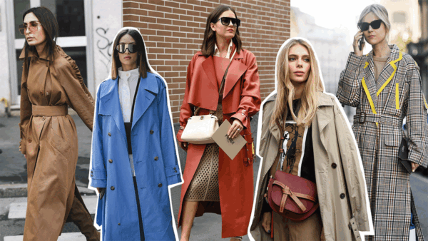 H καμπαρντίνα στο street style