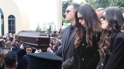 Εικόνες από την κηδεία του Αλέξη Κούγια