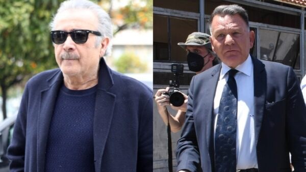 Ο Λάκης Λαζόπουλος και ο Αλέξης Κούγιας