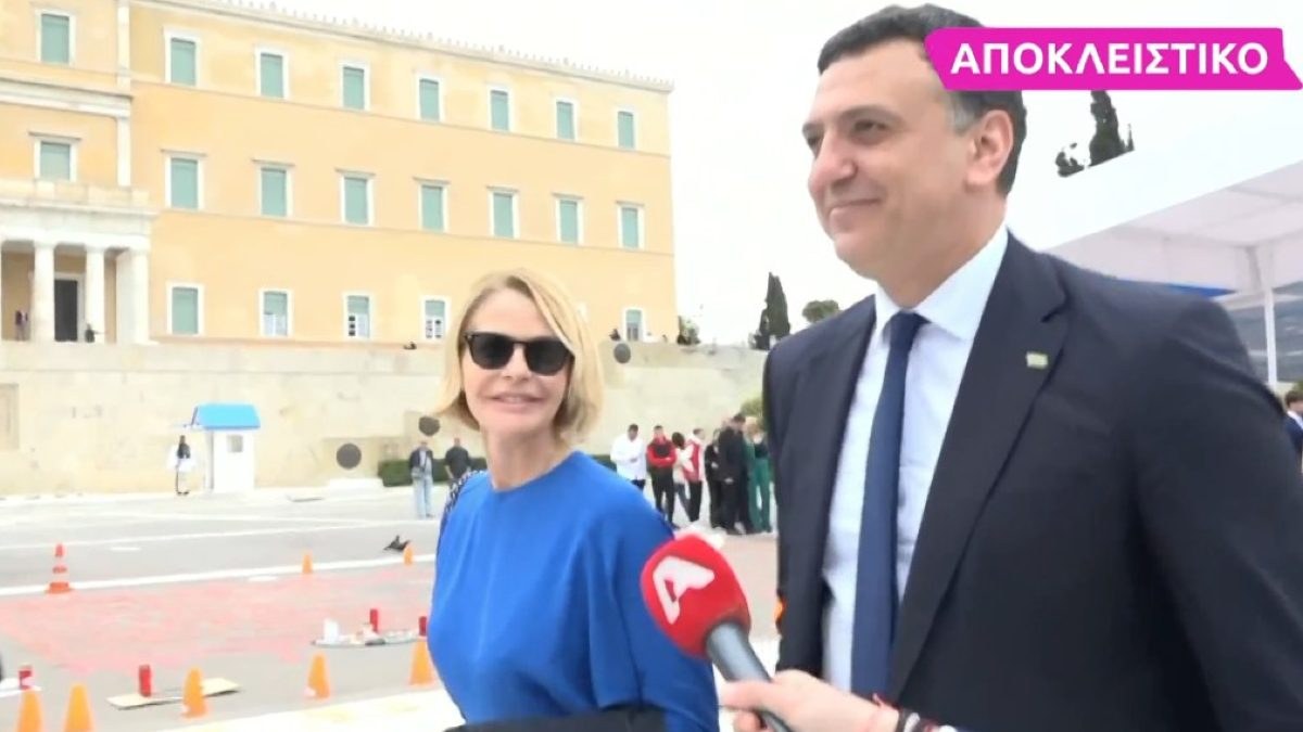 Η Τζένη Μπαλατσινού και ο Βασίλης Κικίλιας