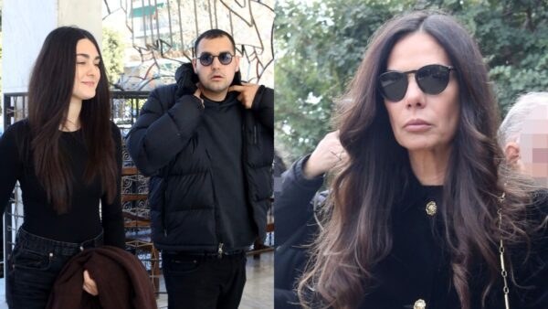 Τα παιδιά του Αλέξη Κούγια (αριστερά) και η Εύη Βατίδου (δεξιά)