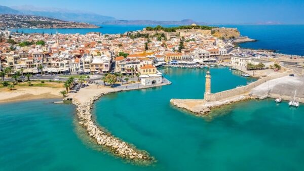 Πανοραμική θέα στο Ρέθυμνο