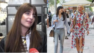 Η Βασιλική Ρούσσου η Ηλιάνα Παπαγεωργίου και η Έλενα Χριστοπούλου