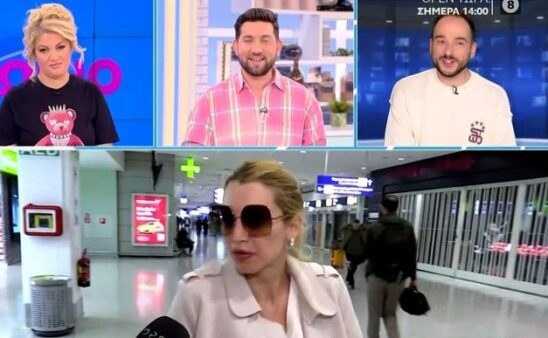Η Κωνσταντίνα Σπυροπούλου στην κάμερα του Open