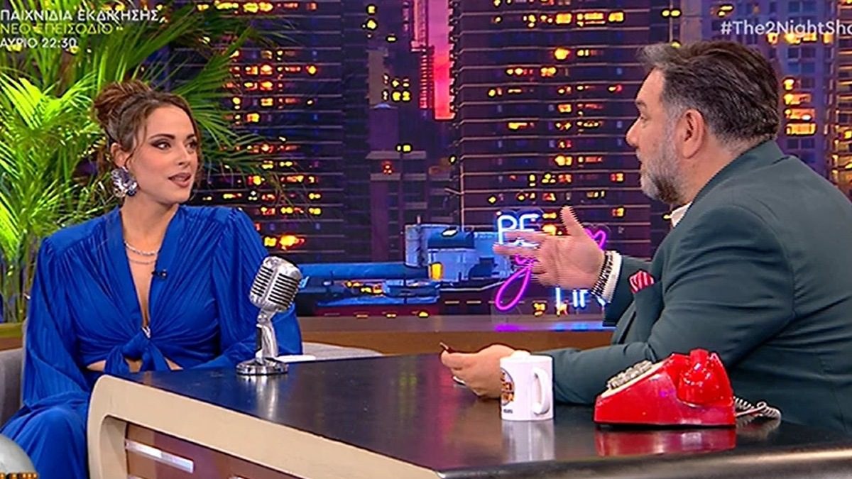 Η Ευαγγελία Συριοπούλου στο The 2night Show