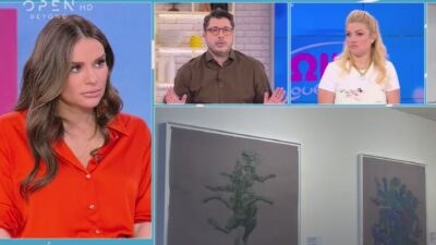 Η Ελένη Τσολάκη και ο Λάμπρος Κωνσταντάρας μιλάνε σε έντονους τόλνους στο πρωινό σουσου